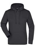 James & Nicholson Damen Kapuzensweat Hoodie black