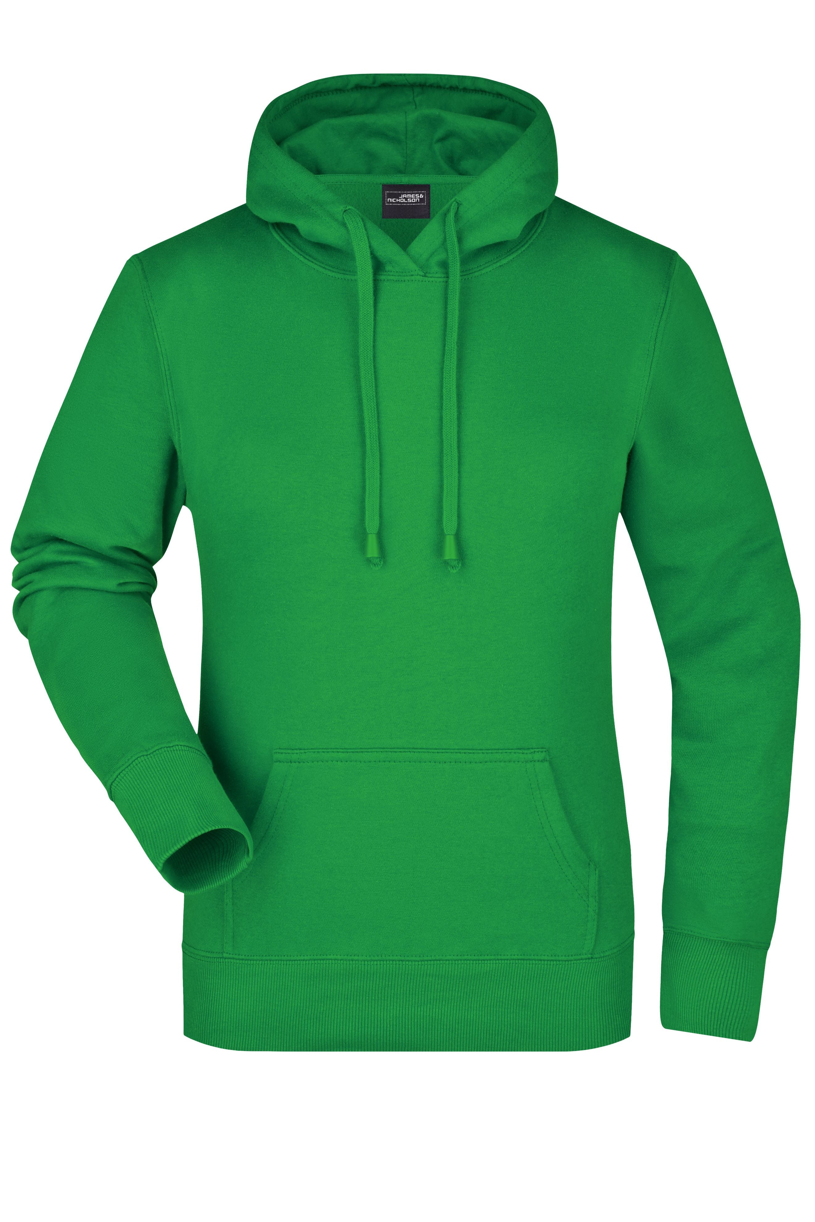 James & Nicholson Damen Kapuzensweat Hoodie fern-green