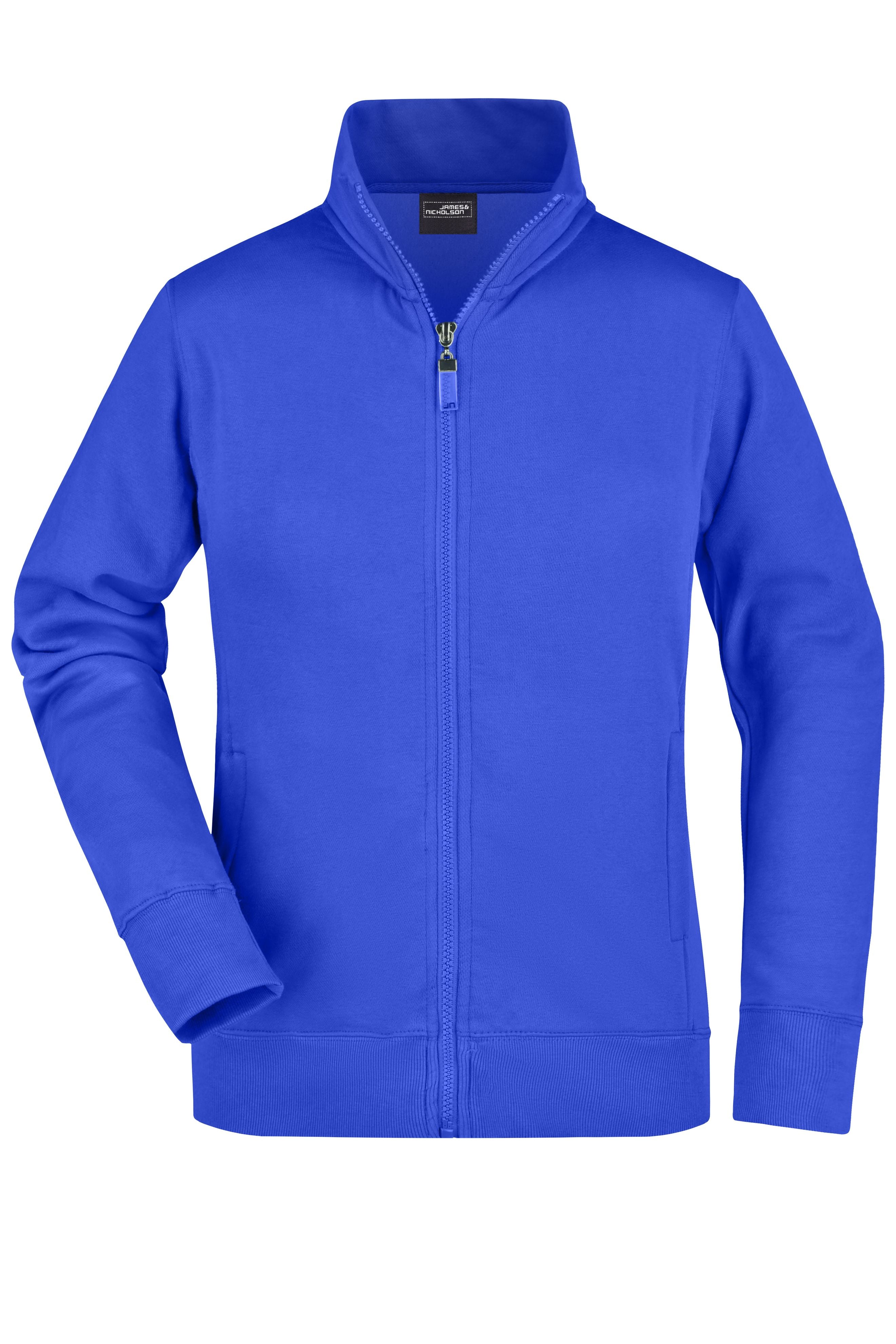 James & Nicholson Damen Sweatjacke royal