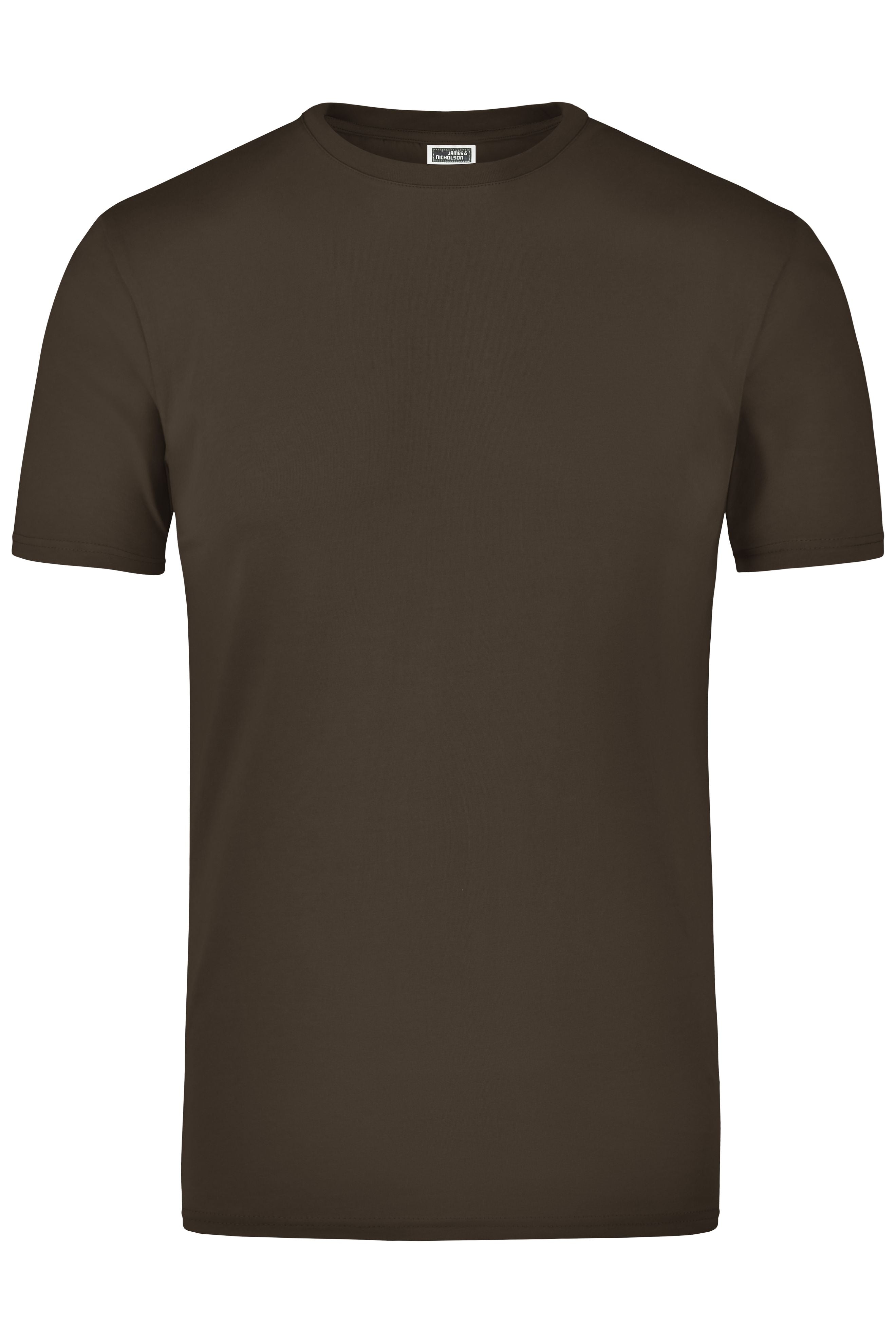 James & Nicholson Stretch T-Shirt brown