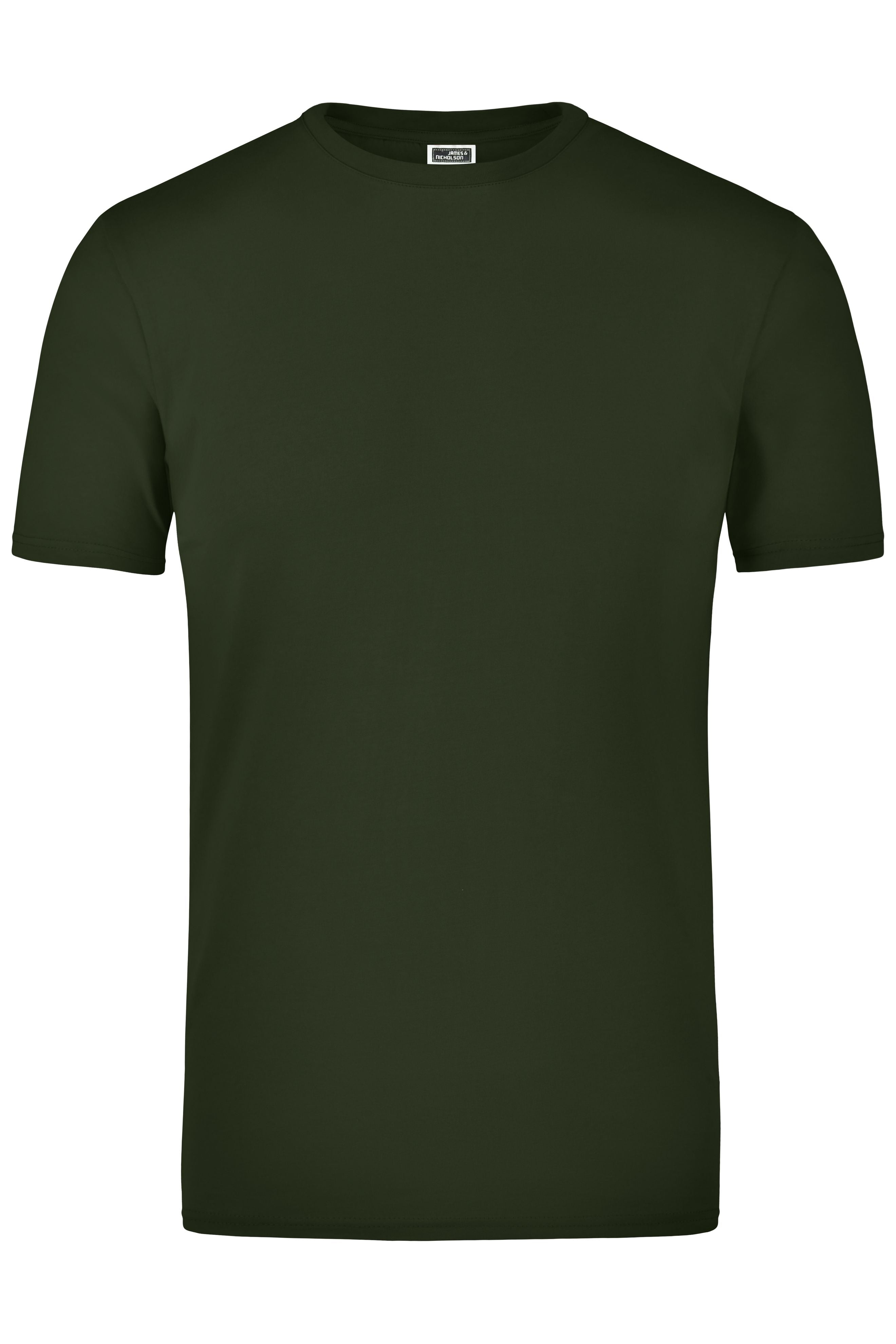 James & Nicholson Stretch T-Shirt olive