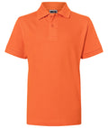 James & Nicholson Klassisches Kinder Poloshirt dark-orange
