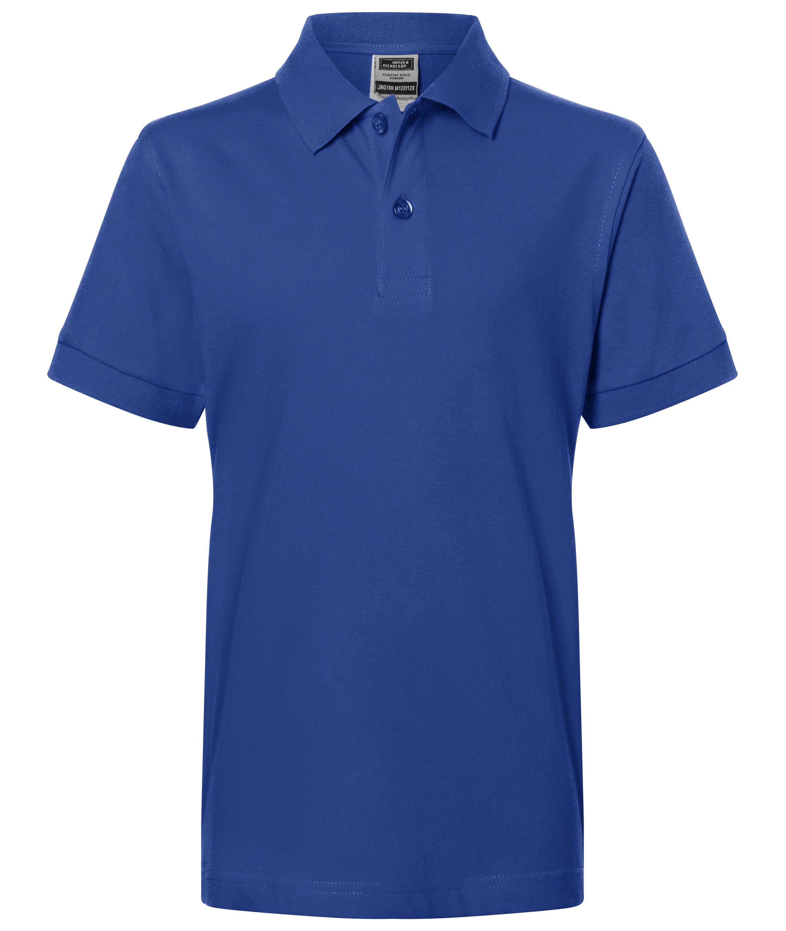 James & Nicholson Klassisches Kinder Poloshirt dark-royal