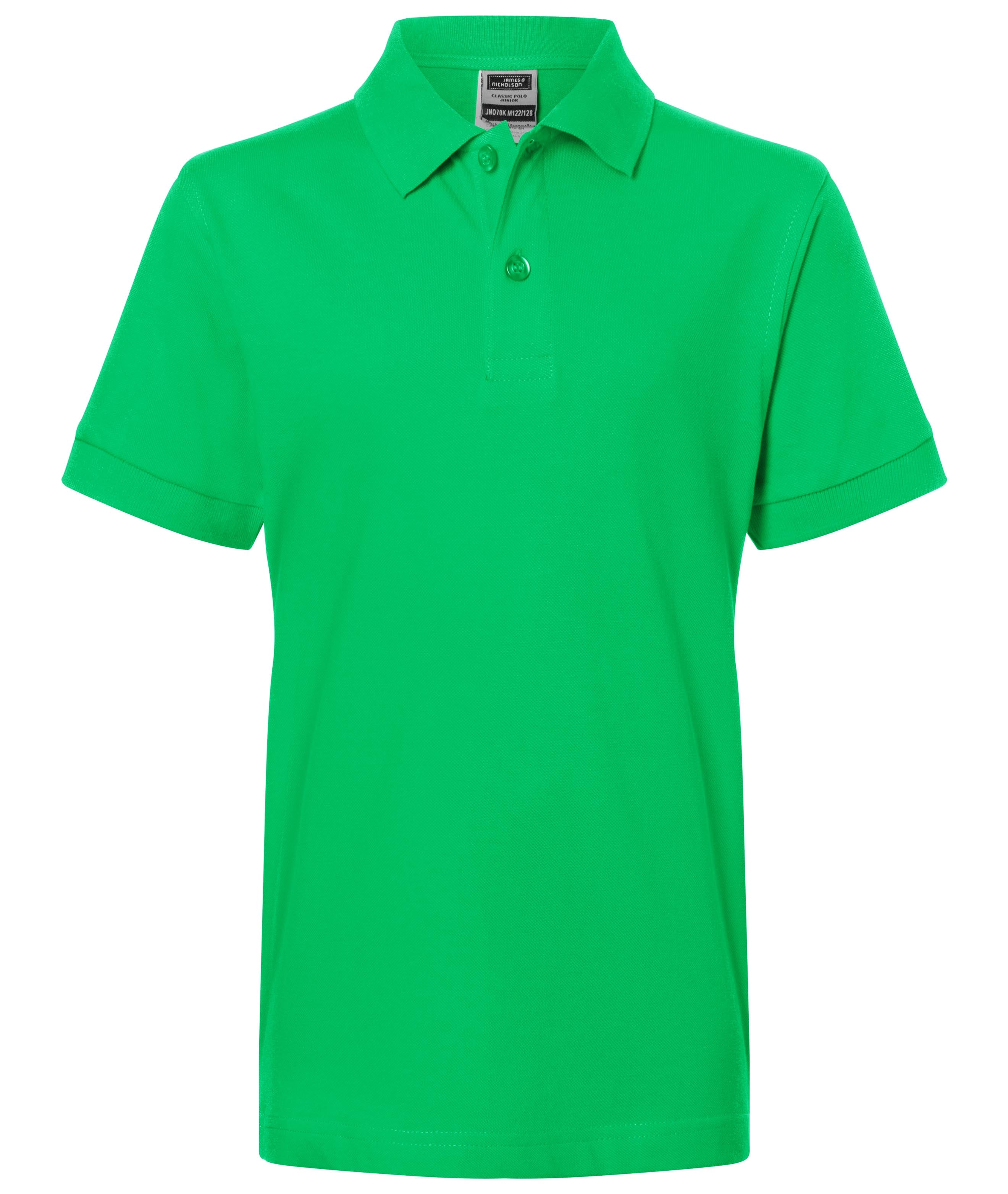 James & Nicholson Klassisches Kinder Poloshirt fern-green