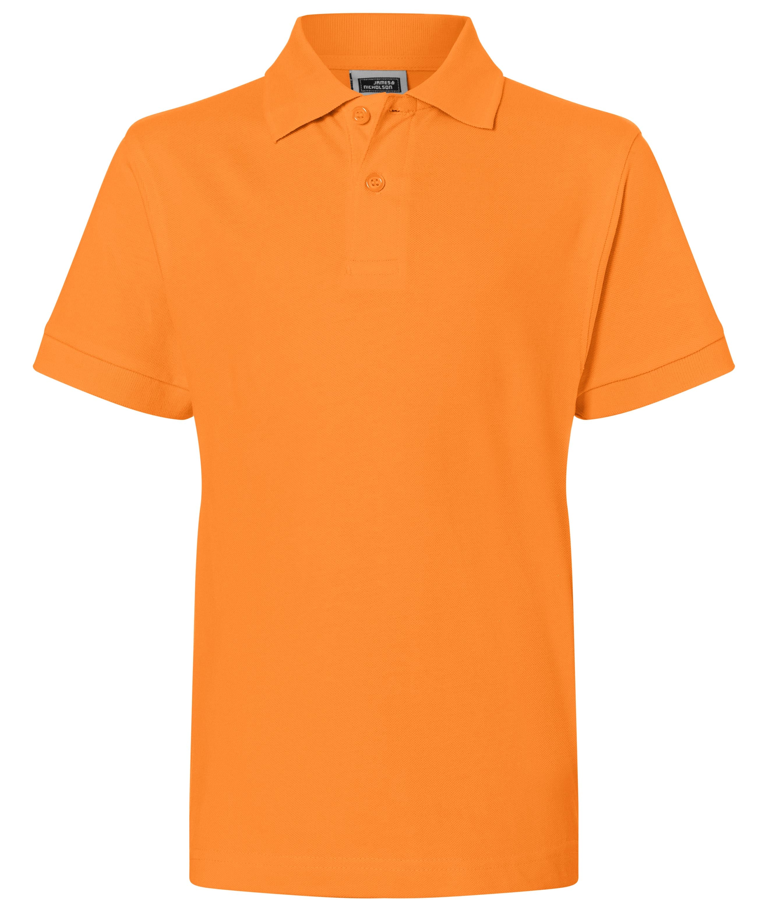 James & Nicholson Klassisches Kinder Poloshirt orange