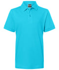 James & Nicholson Klassisches Kinder Poloshirt pacific