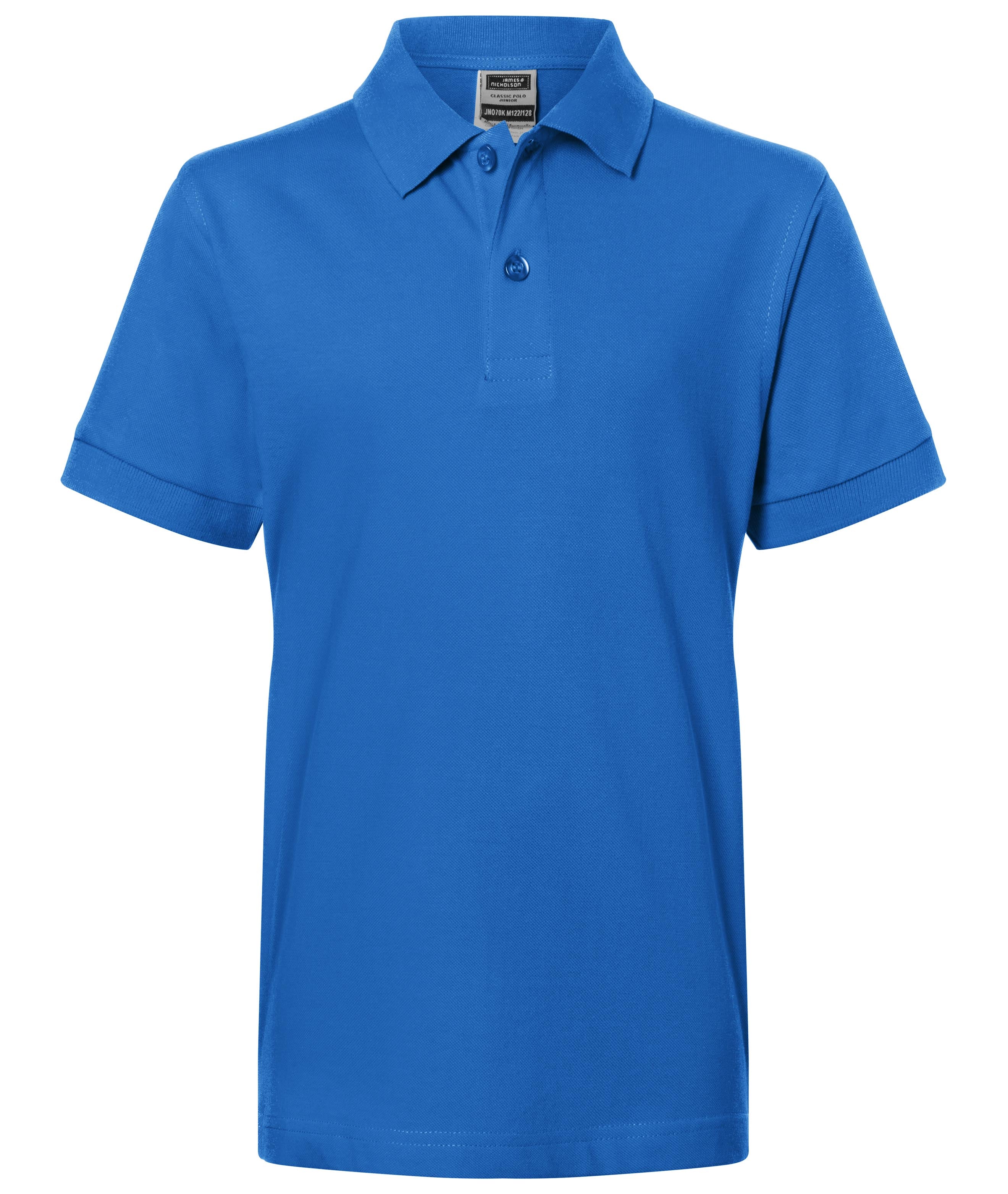 James & Nicholson Klassisches Kinder Poloshirt royal
