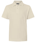 James & Nicholson Klassisches Kinder Poloshirt stone