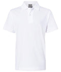 James & Nicholson Klassisches Kinder Poloshirt white