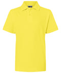 James & Nicholson Klassisches Kinder Poloshirt yellow
