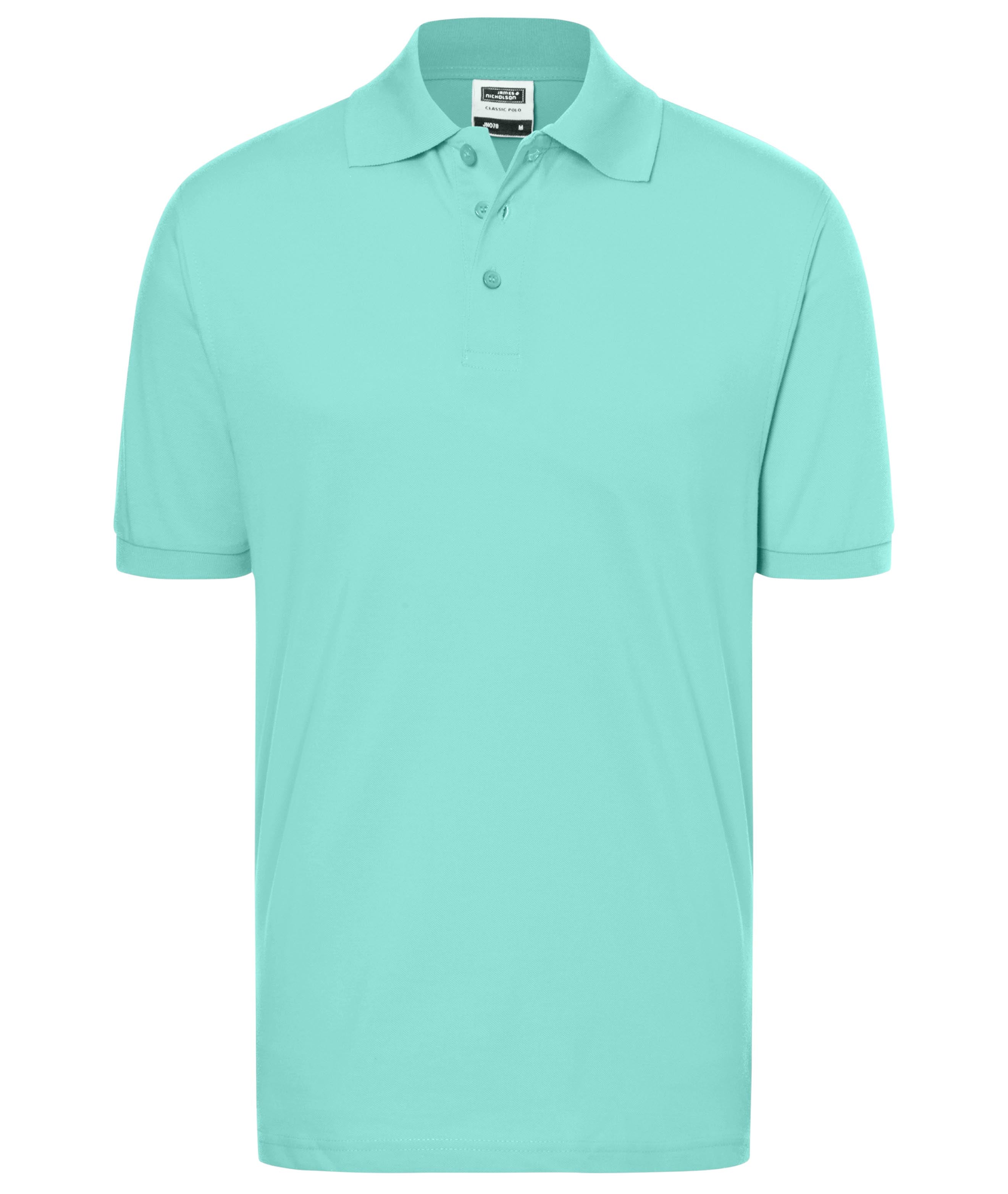 James & Nicholson Klassisches Poloshirt mint