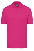 James & Nicholson Klassisches Poloshirt pink
