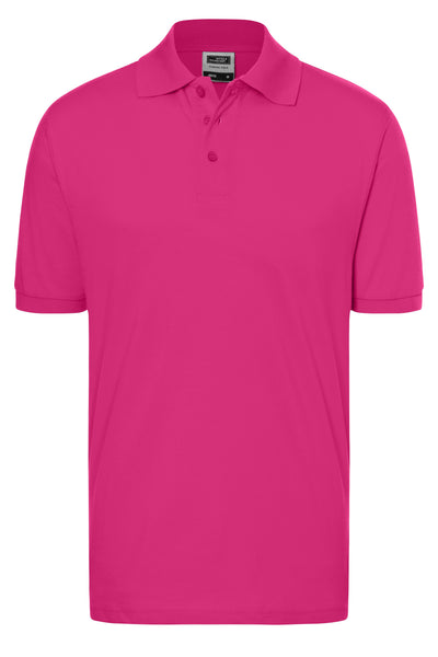 James & Nicholson Klassisches Poloshirt pink