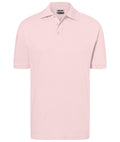 James & Nicholson Klassisches Poloshirt rose