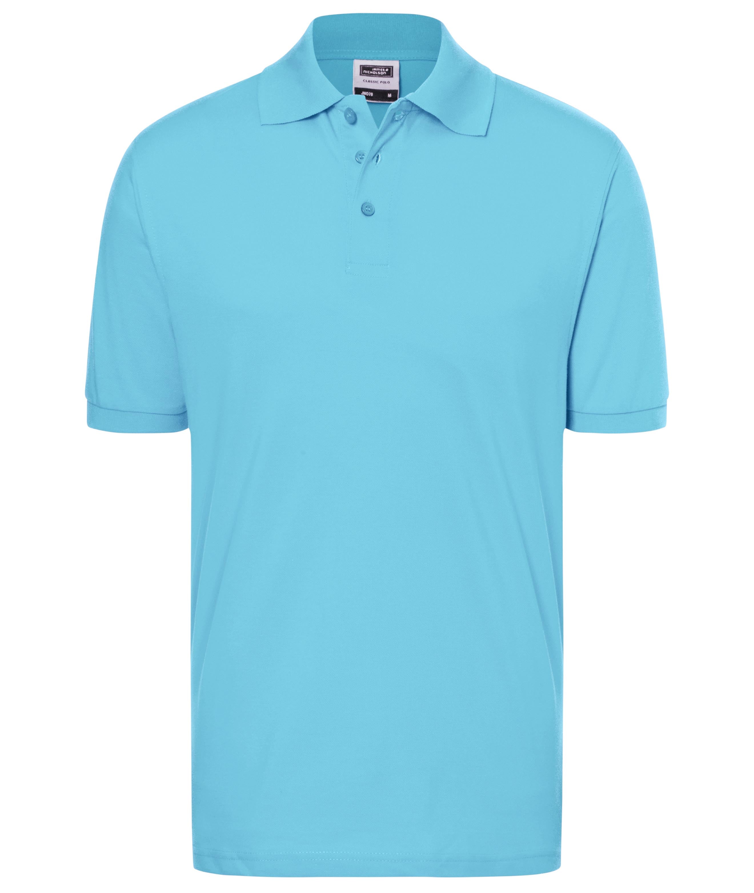 James & Nicholson Klassisches Poloshirt sky-blue