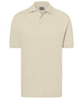 James & Nicholson Klassisches Poloshirt stone