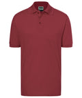 James & Nicholson Klassisches Poloshirt wine