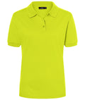 James & Nicholson Klassisches Damenpolo acid-yellow
