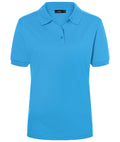 James & Nicholson Klassisches Damenpolo aqua
