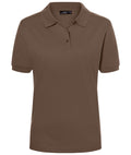 James & Nicholson Klassisches Damenpolo brown