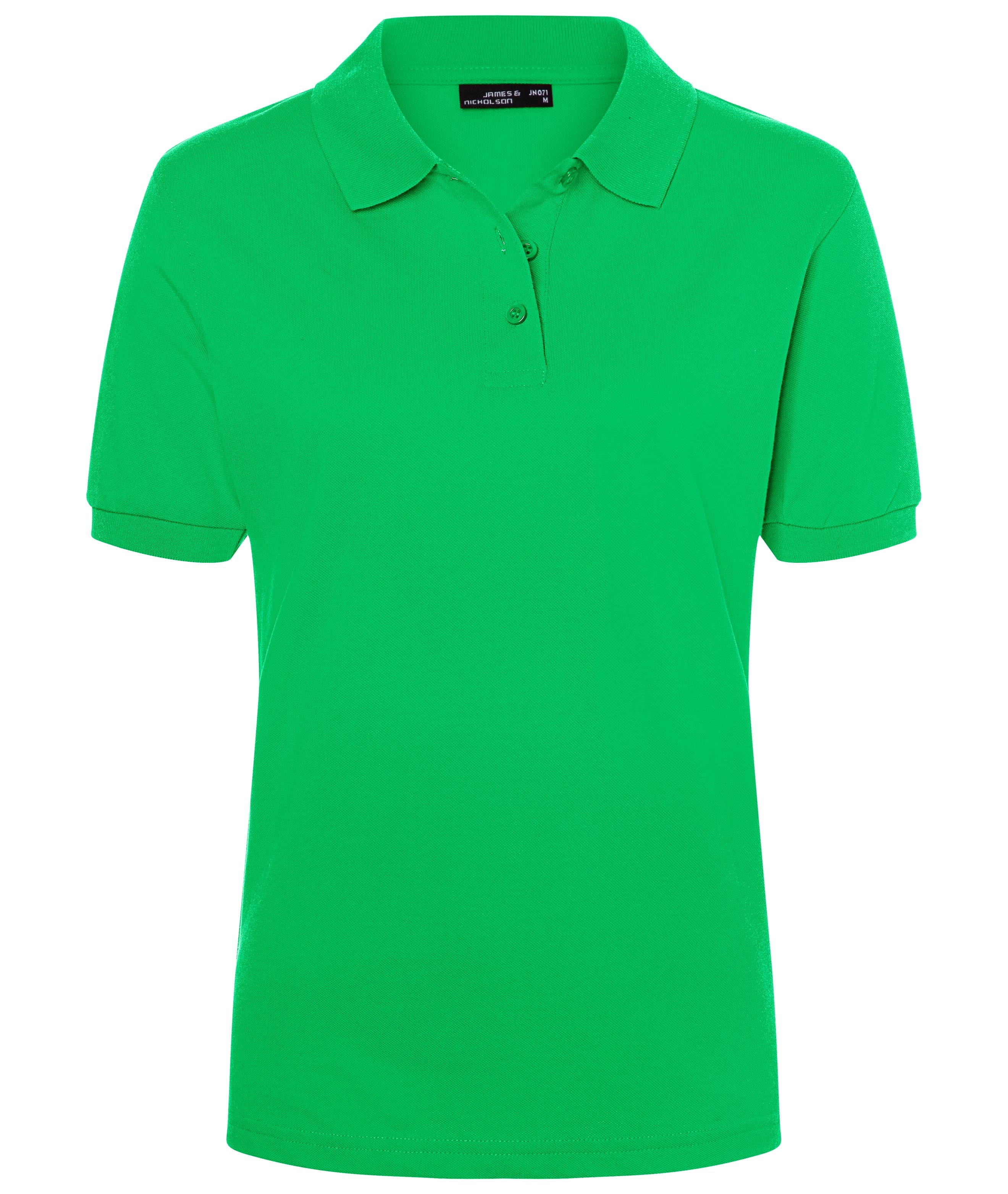 James & Nicholson Klassisches Damenpolo fern-green