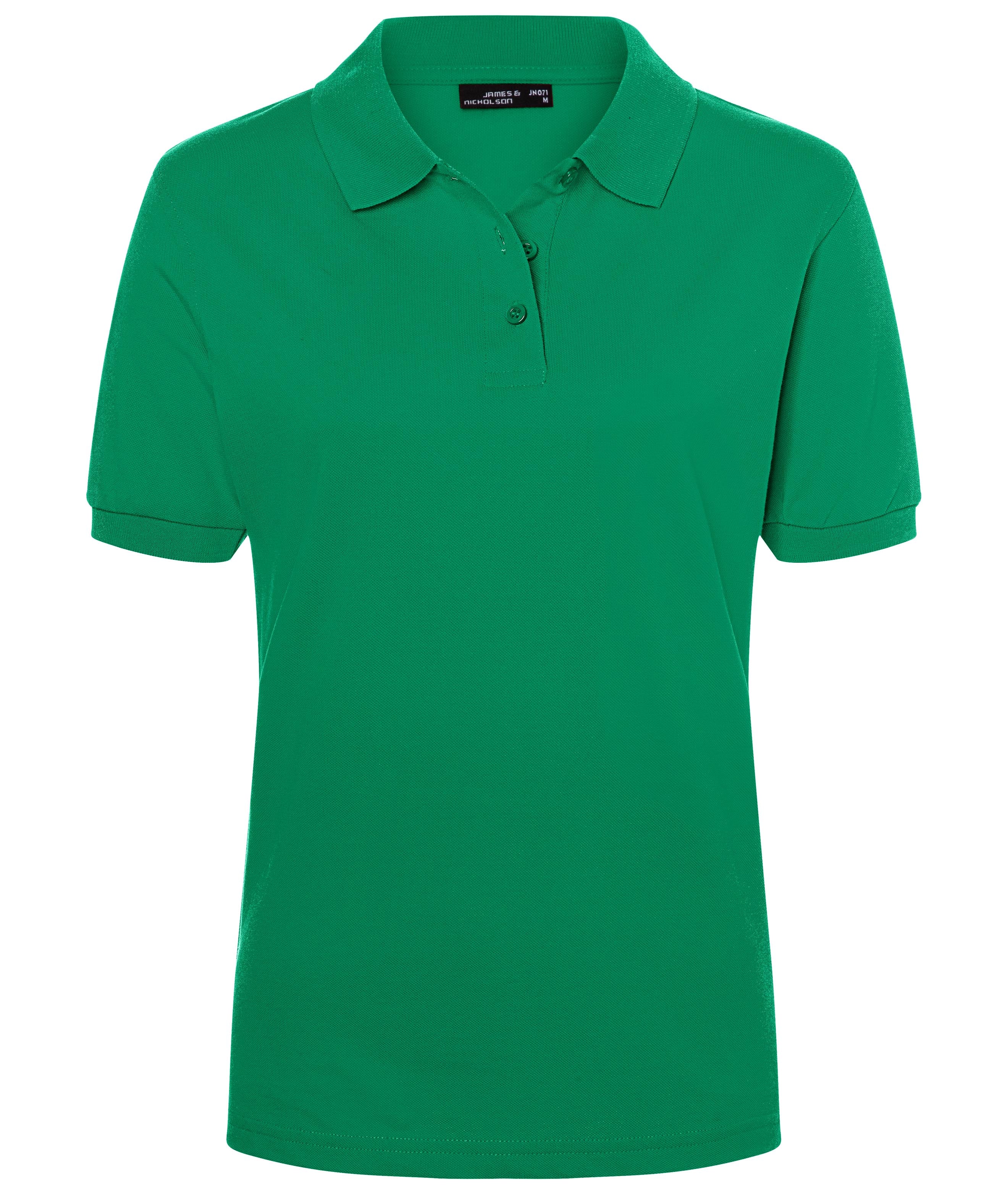 James & Nicholson Klassisches Damenpolo irish-green