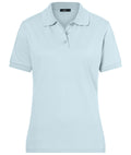 James & Nicholson Klassisches Damenpolo light-blue