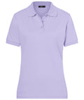 James & Nicholson Klassisches Damenpolo lilac