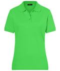 James & Nicholson Klassisches Damenpolo lime-green