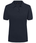 James & Nicholson Klassisches Damenpolo navy