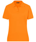 James & Nicholson Klassisches Damenpolo orange