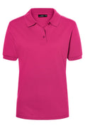 James & Nicholson Klassisches Damenpolo pink