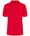 James & Nicholson Klassisches Damenpolo red