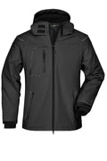 James & Nicholson Herren Winter Softshelljacke black