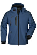 James & Nicholson Herren Winter Softshelljacke navy