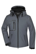 James & Nicholson Damen Winter Softshelljacke carbon