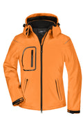 James & Nicholson Damen Winter Softshelljacke orange