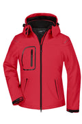 James & Nicholson Damen Winter Softshelljacke red