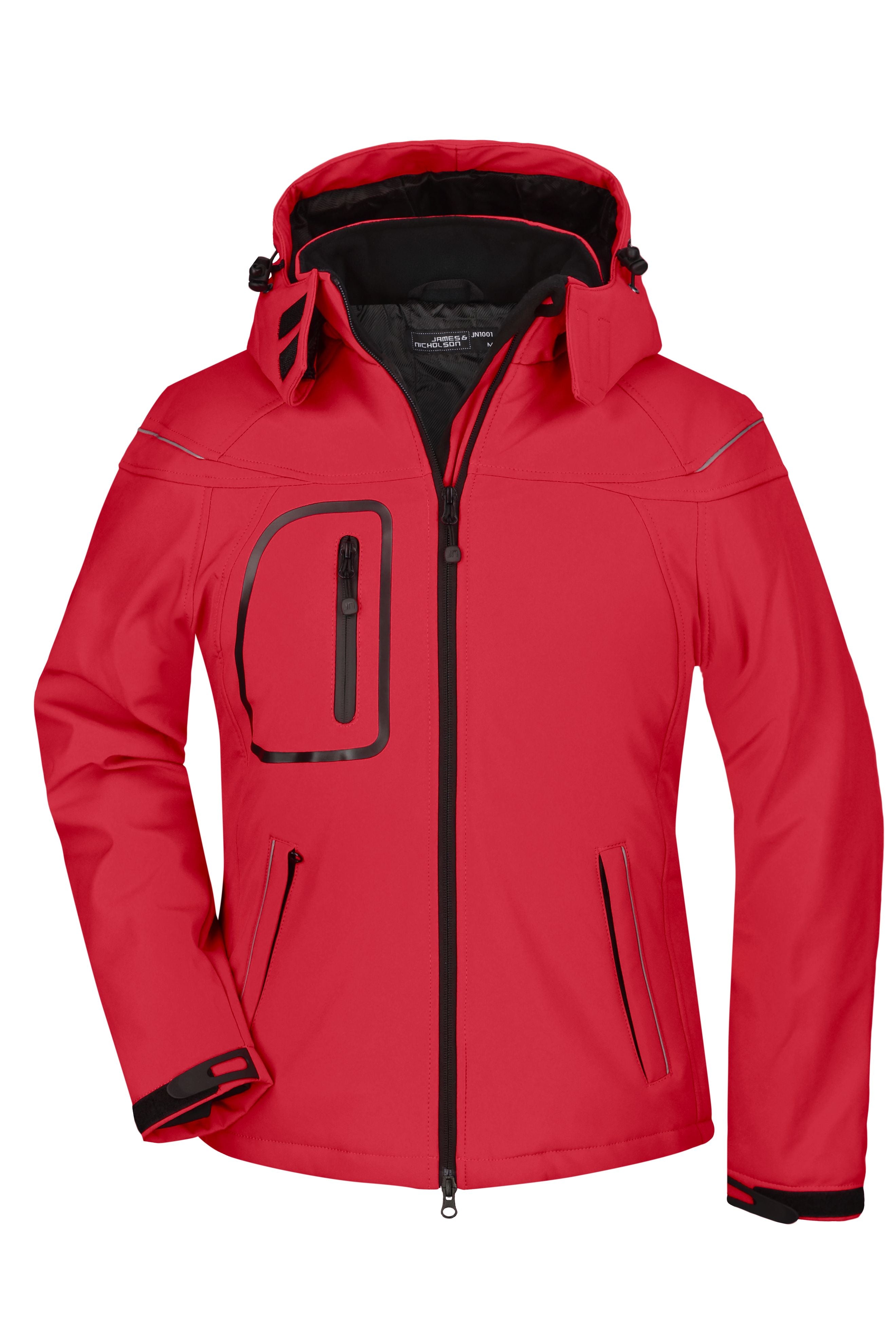James & Nicholson Damen Winter Softshelljacke red