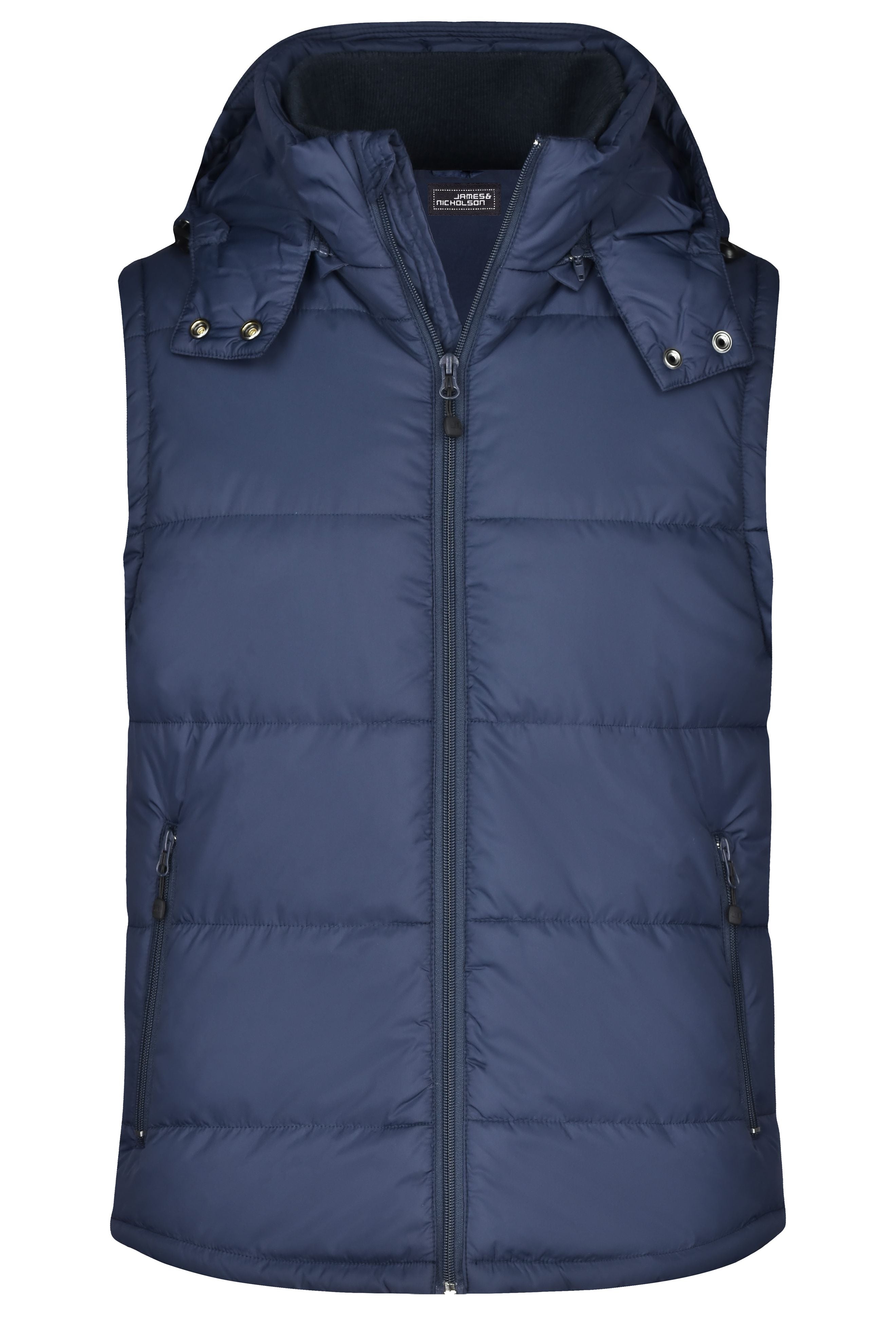James & Nicholson Herren Steppweste navy