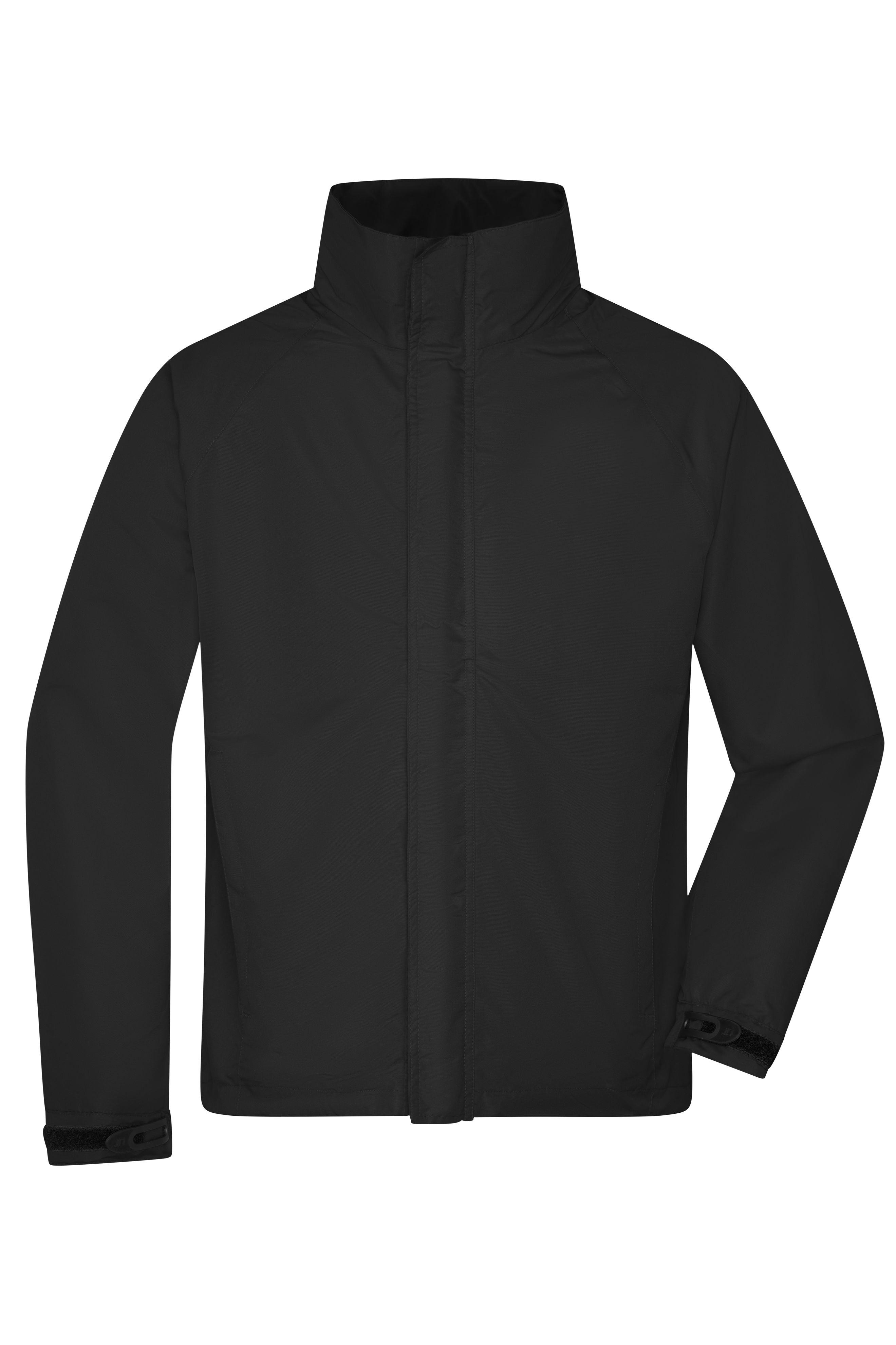 James & Nicholson Herren wasserdichte Outdoor Jacke black