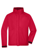 James & Nicholson Herren wasserdichte Outdoor Jacke red