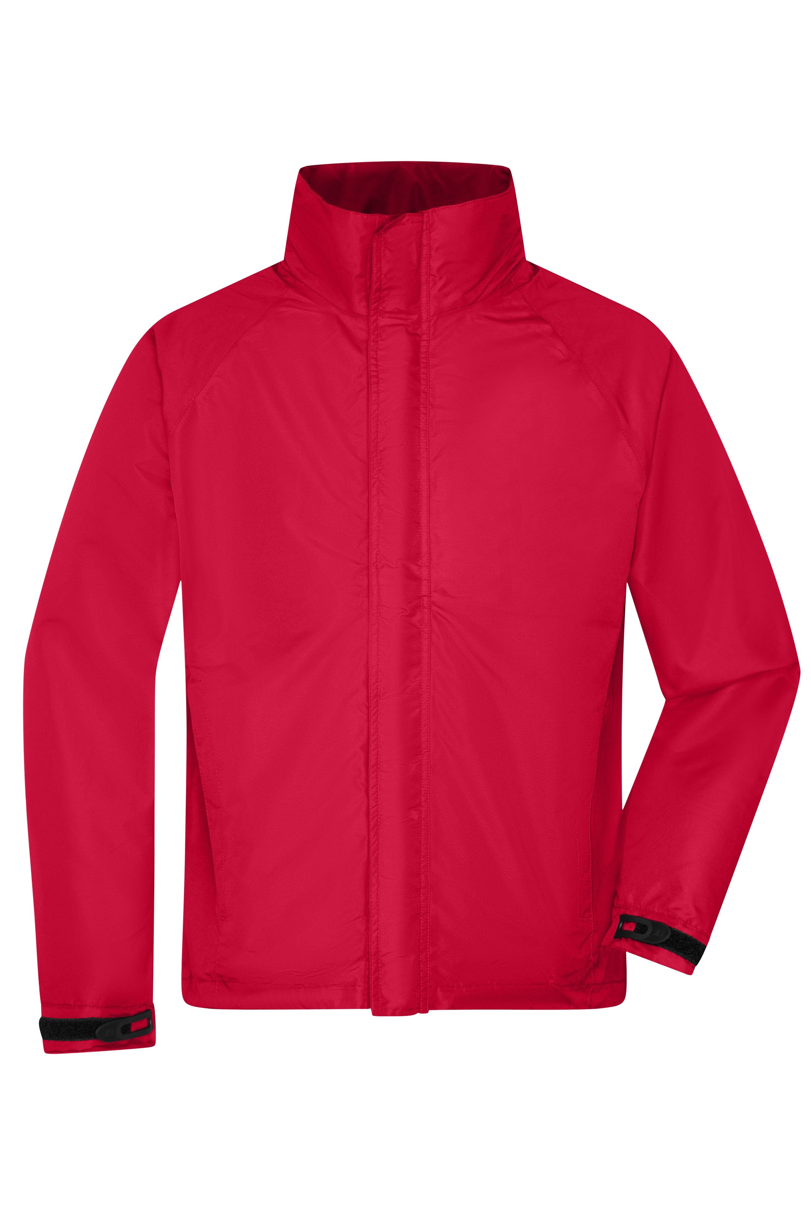 James & Nicholson Herren wasserdichte Outdoor Jacke red