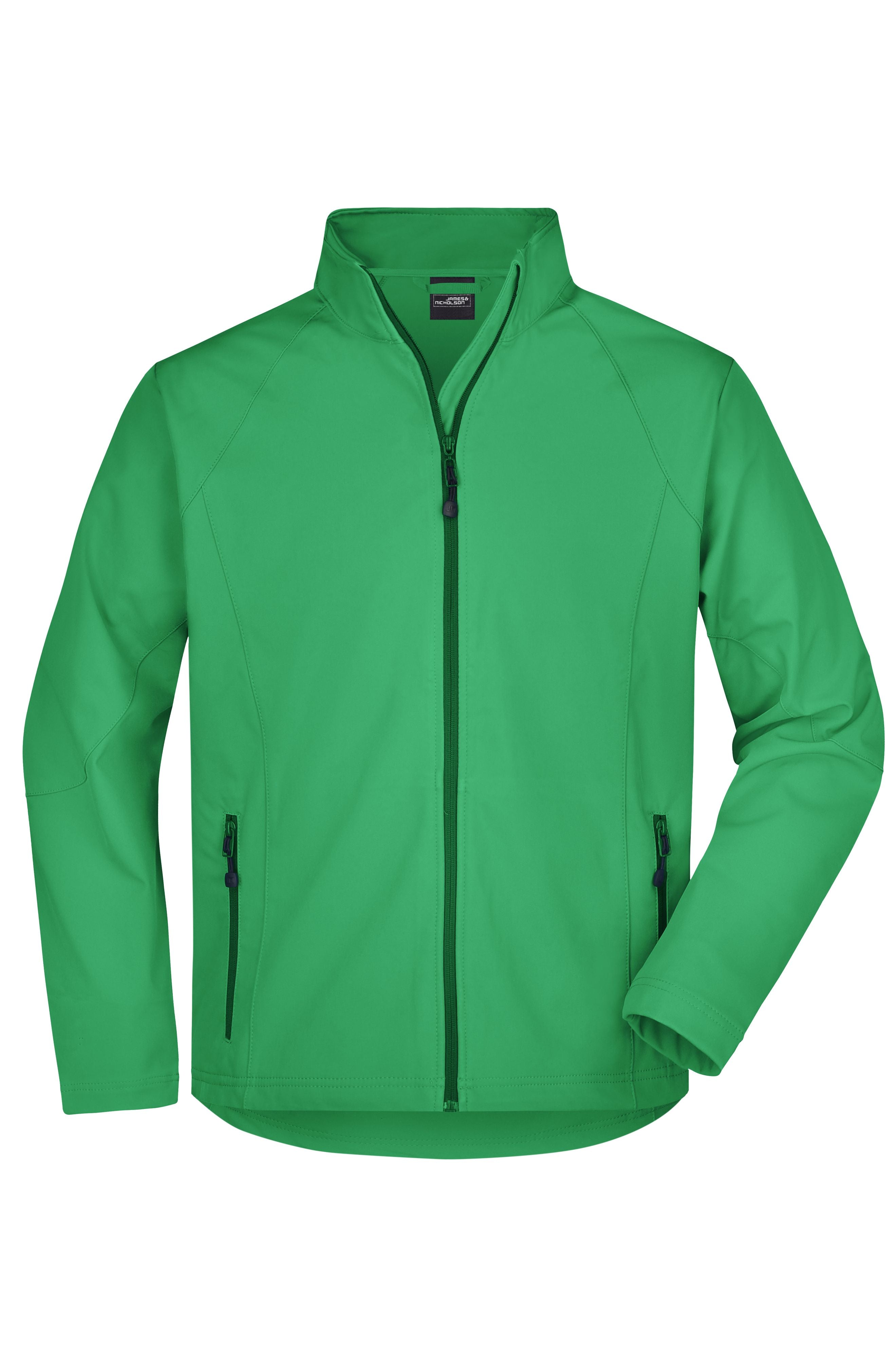 James & Nicholson Herren Softshelljacke green