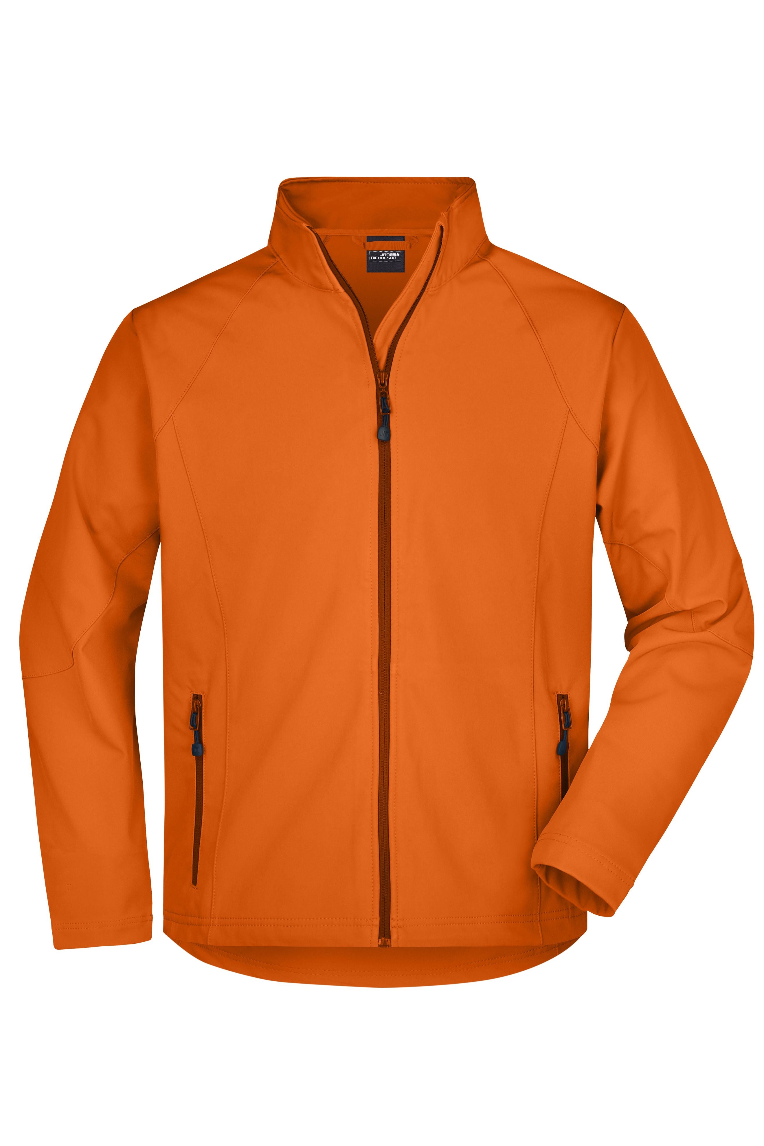 James & Nicholson Herren Softshelljacke orange