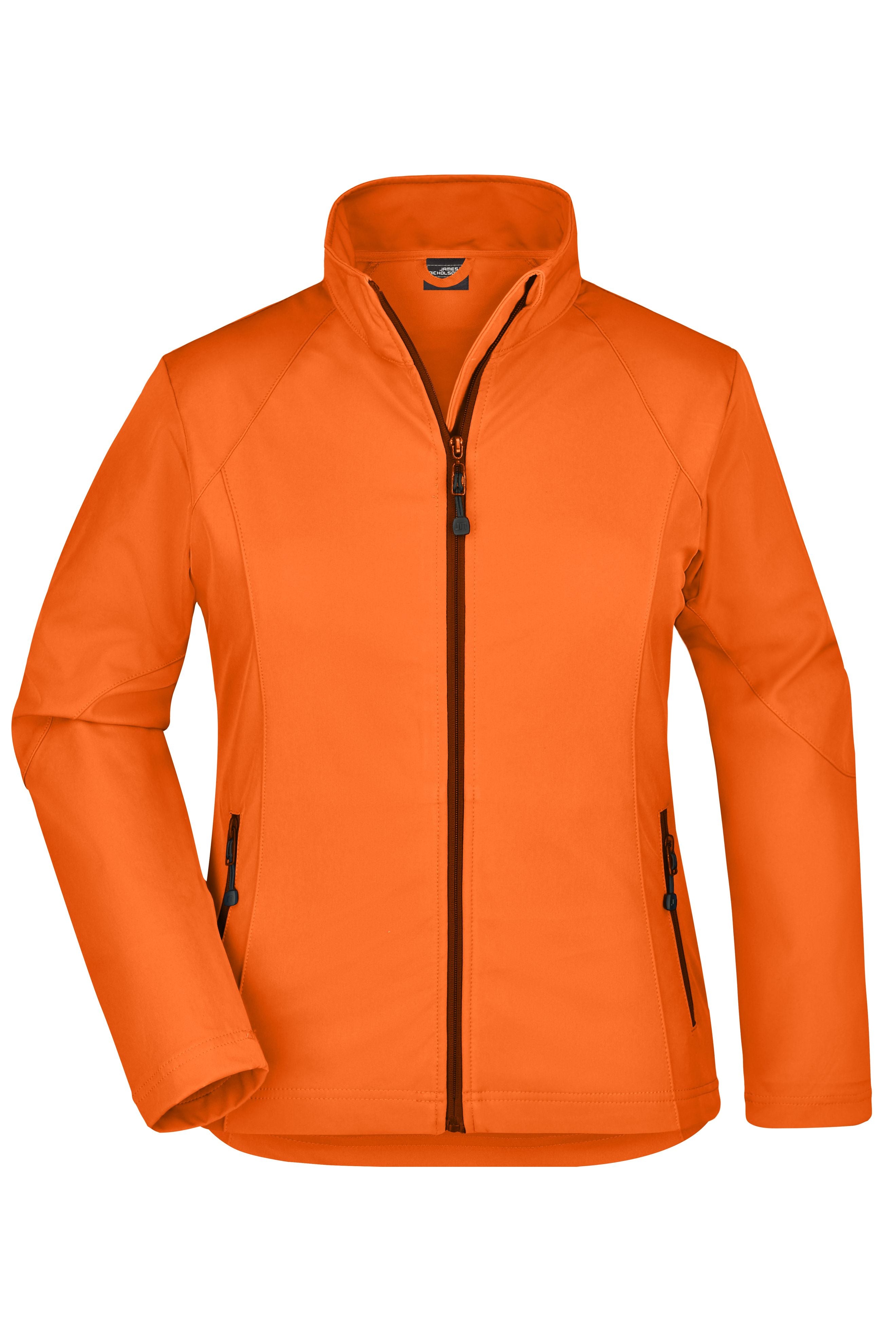 James & Nicholson Damen Softshelljacke orange