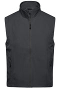 James & Nicholson Herren Softshellweste black