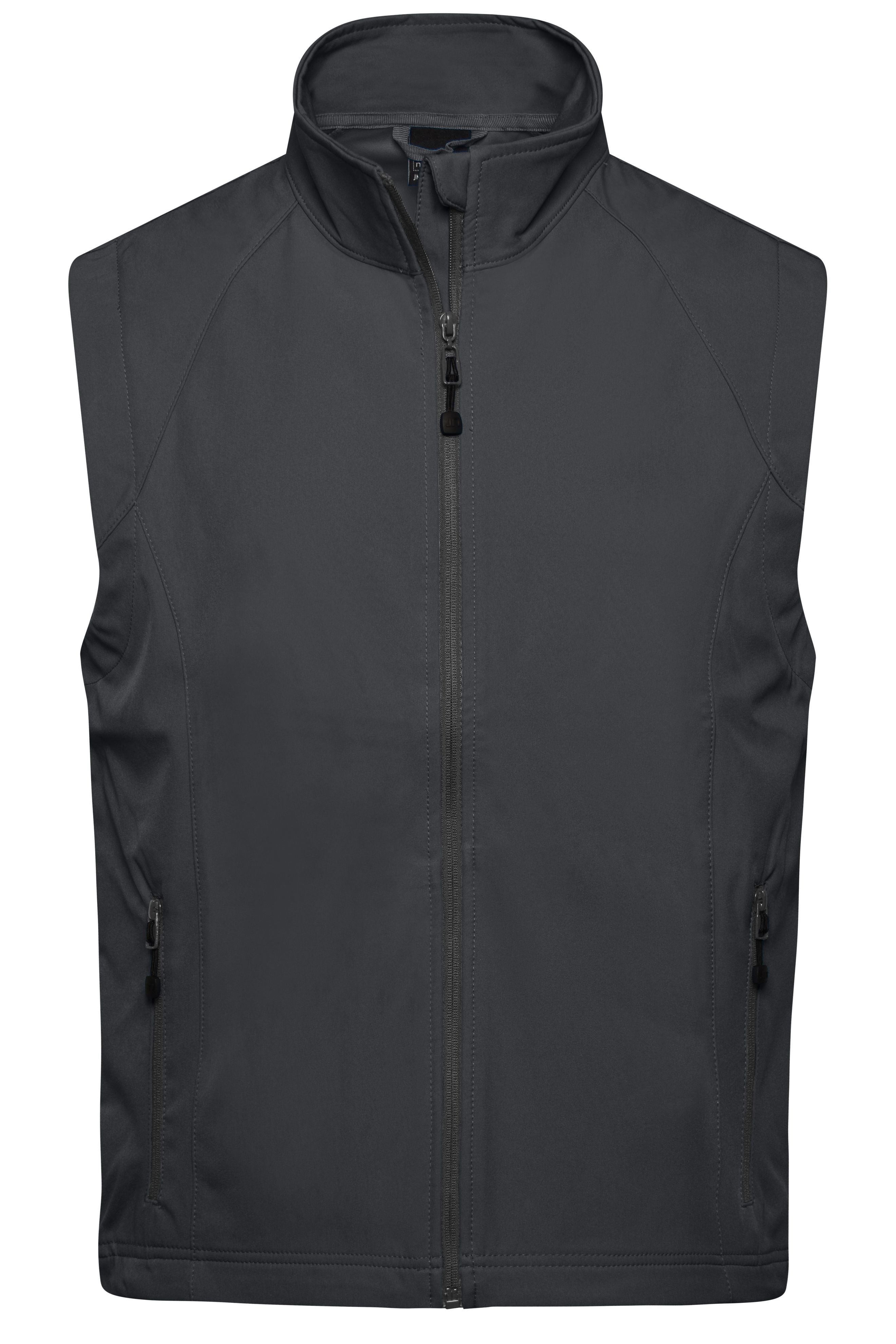 James & Nicholson Herren Softshellweste black