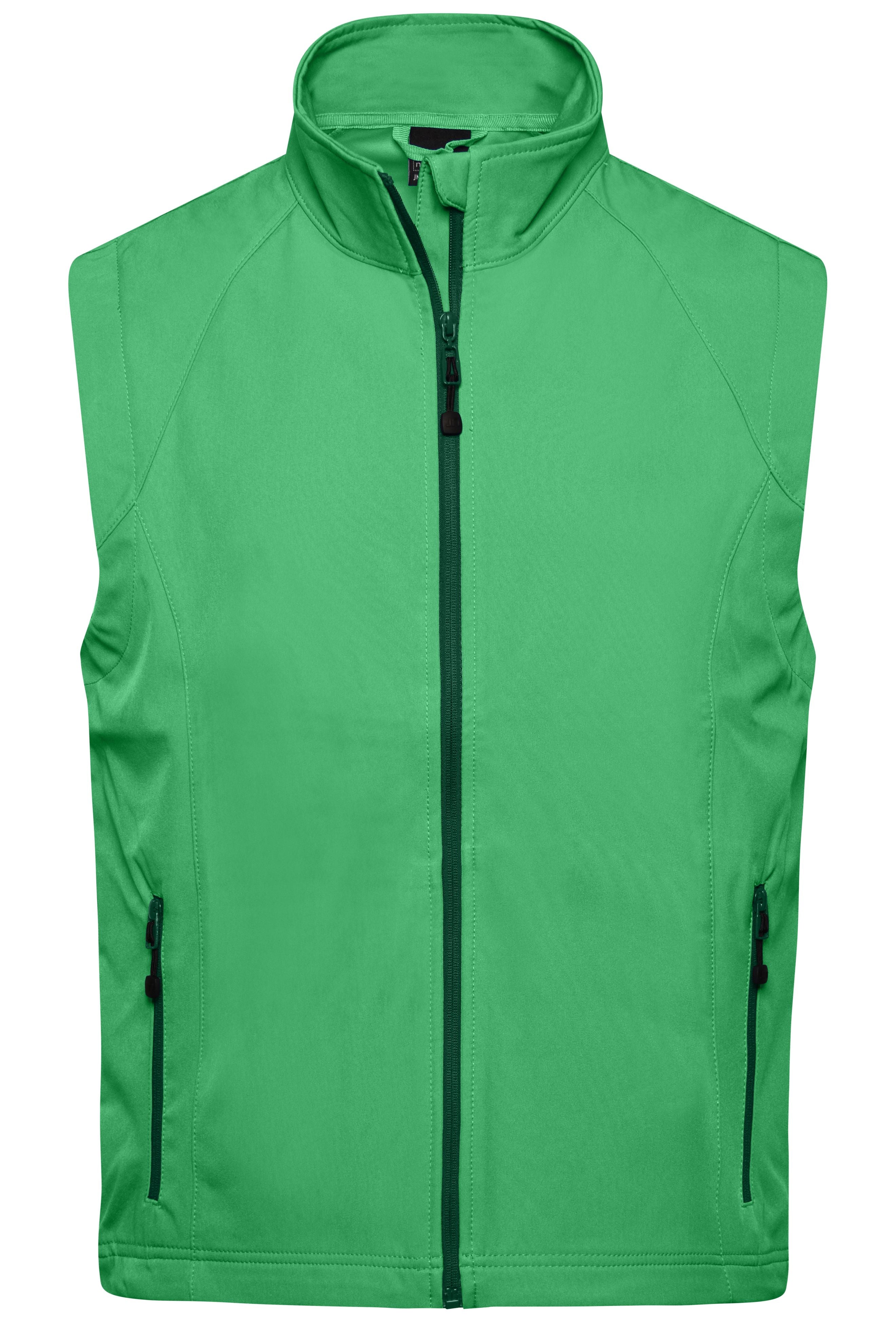 James & Nicholson Herren Softshellweste green