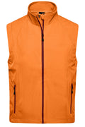 James & Nicholson Herren Softshellweste orange